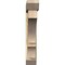 Ekena Millwork Balboa Slat Rough Sawn Bracket w/ Offset Brace, Douglas Fir, 8"W x 46"D x 46"H BKT0806X46X46BOA06RDF - alternate 2